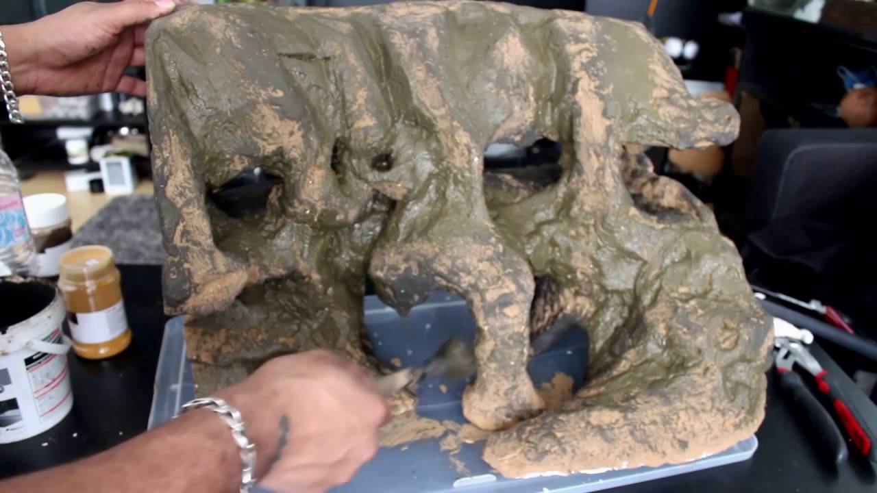 500 abo !!! tuto : décor désertique amovible pour geckos léopard