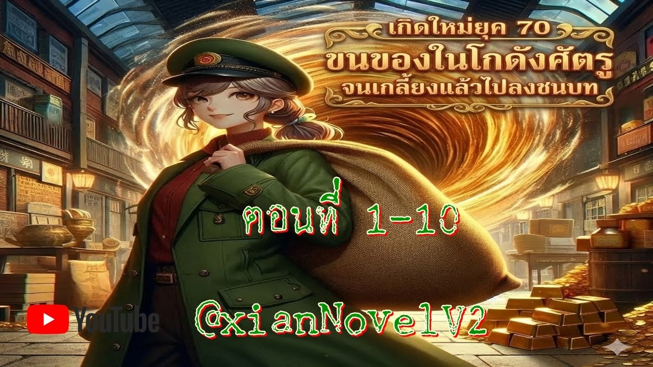 เกิดใหม่ยุค 70: ขนของในโกดังศัตรูจนเกลี้ยงแล้วไปลงชนบท ตอนที่ 1-10