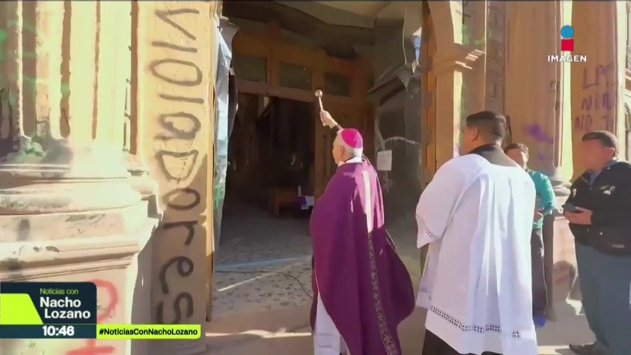 В католической церкви, поврежденной 8 марта, был проведен обряд экзорцизма | Новости от Начо Лосано