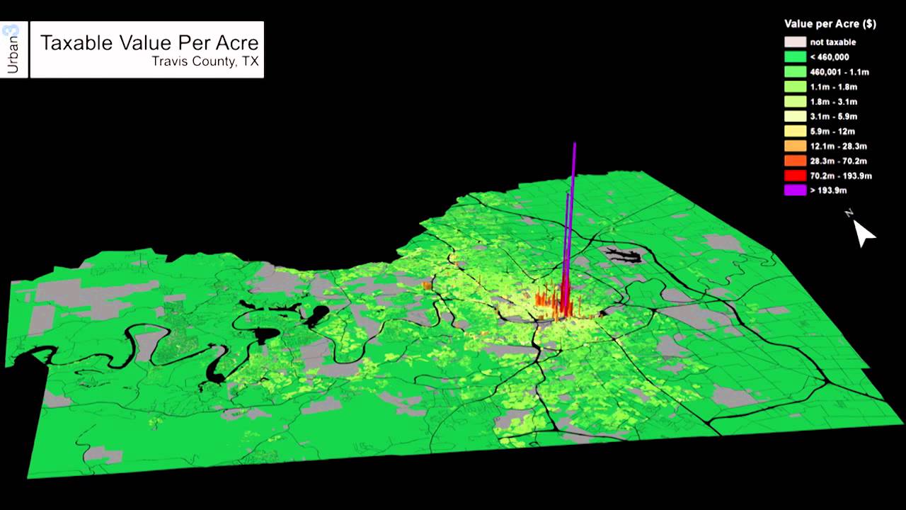 Mapping the Dollars and Sense of Land Use Patterns