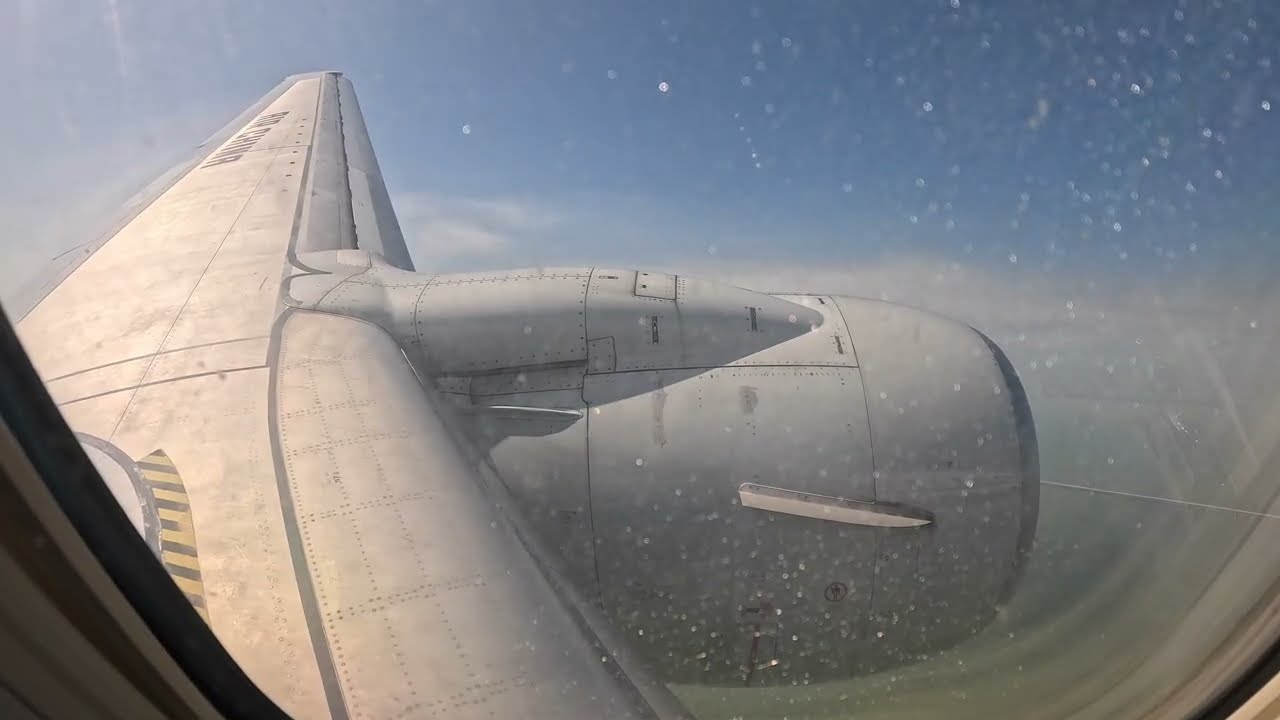 Air China B737-800 CA419 Landing into Hong Kong Chek Lap Kok Rwy 07L