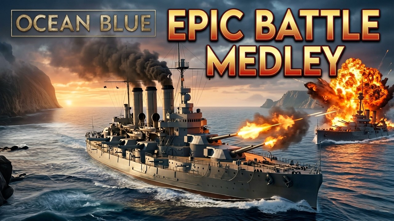 Ocean Blue: Epic Naval Battle Medley (Film Score by Norbert Zsil&aacute;k)