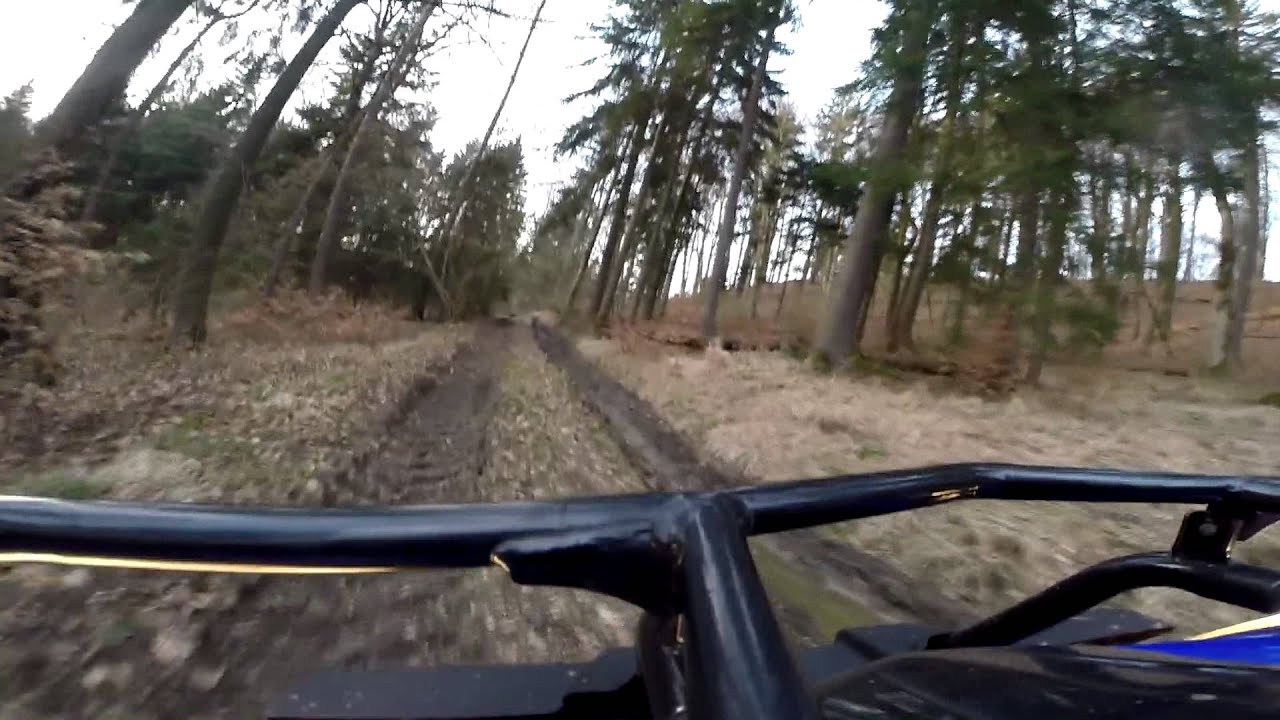 Quad fahren im Wald - Kymco MXU 250 S