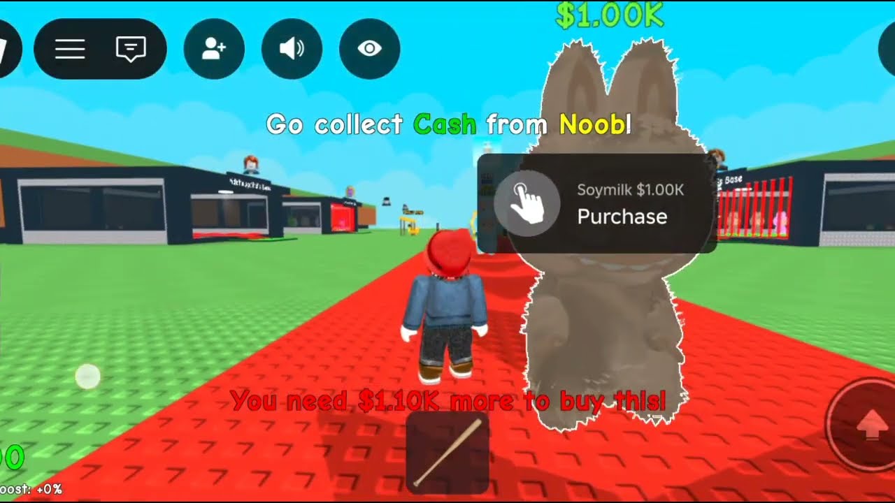 Roblox 1$s 1m$s to become Rich 🤑💰