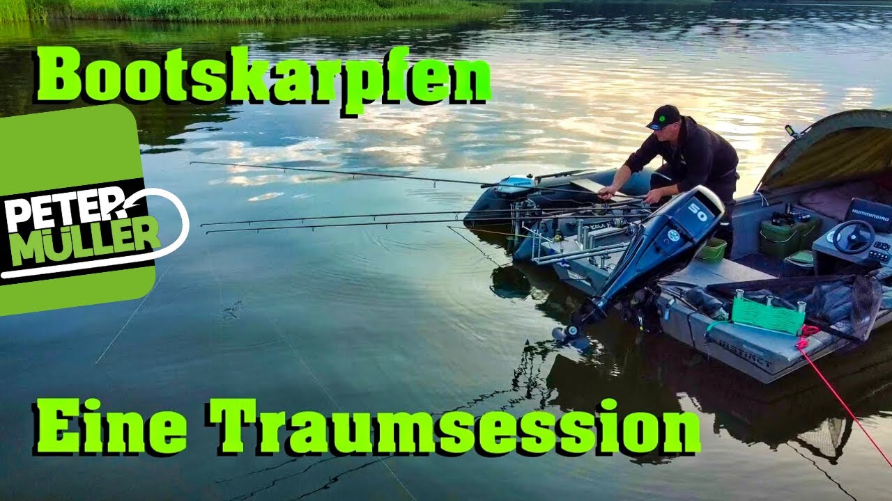 Karpfenangeln - Eine Traumsession | Carp Fishing | Bootsangeln #fishing