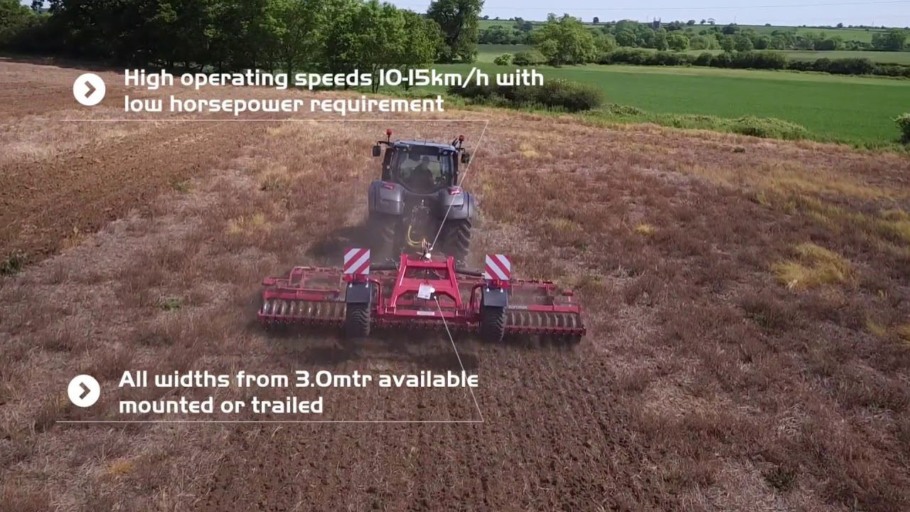 Proforge Inverta® Short-Disc, Speed-Disc Harrow Cultivator