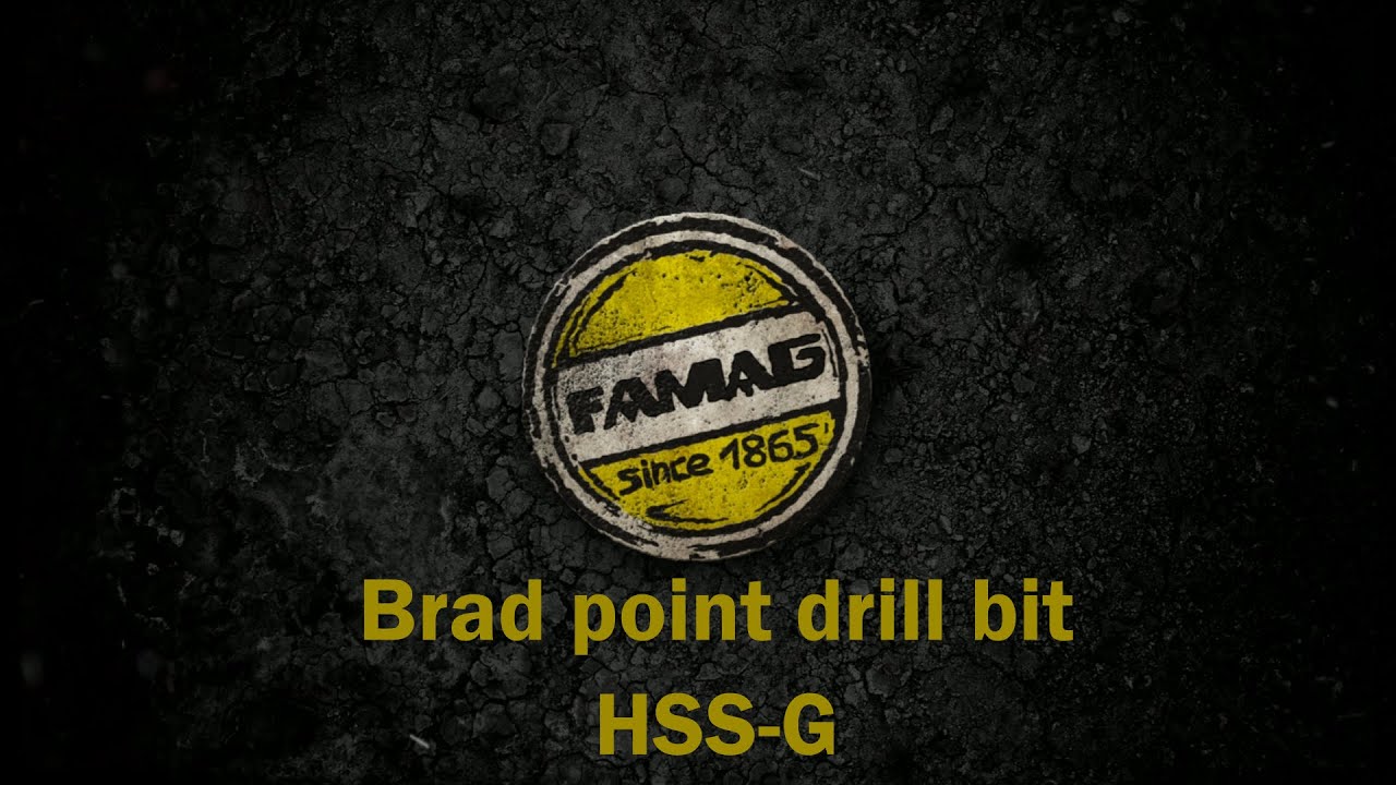 FAMAG-Brad Point drill bit HSS-G