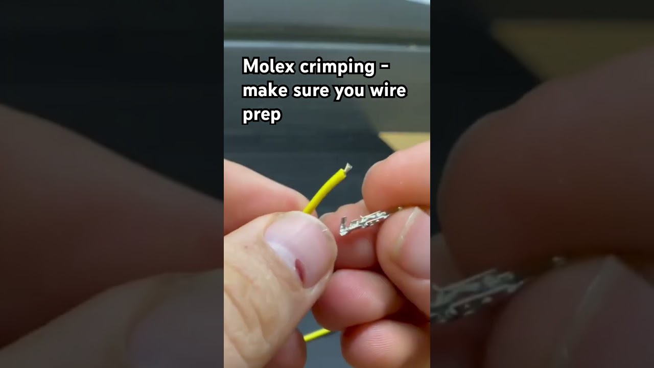 Обжим Molex #molex #сделай сам