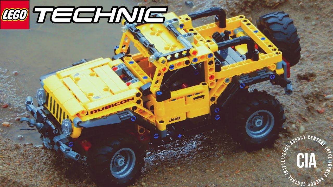 LEGO 42122 Technic Jeep Wrangler Rubicon 4k