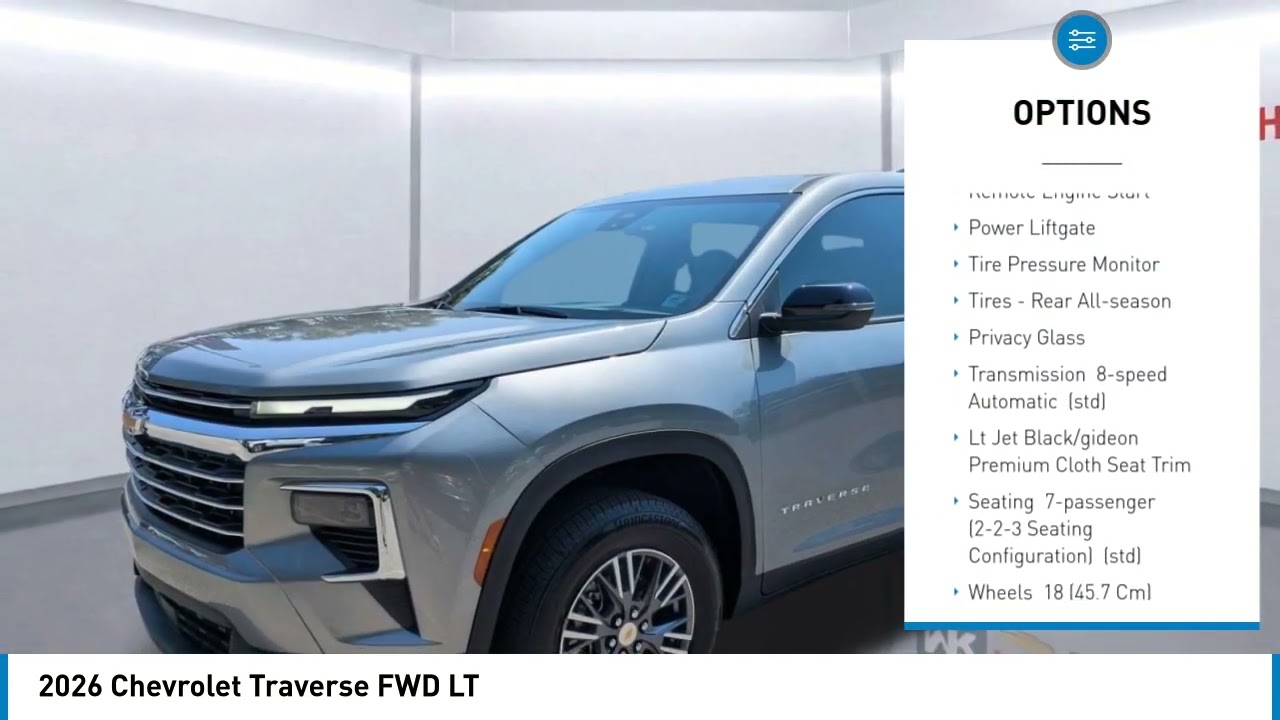 2026 Chevrolet Traverse 26155