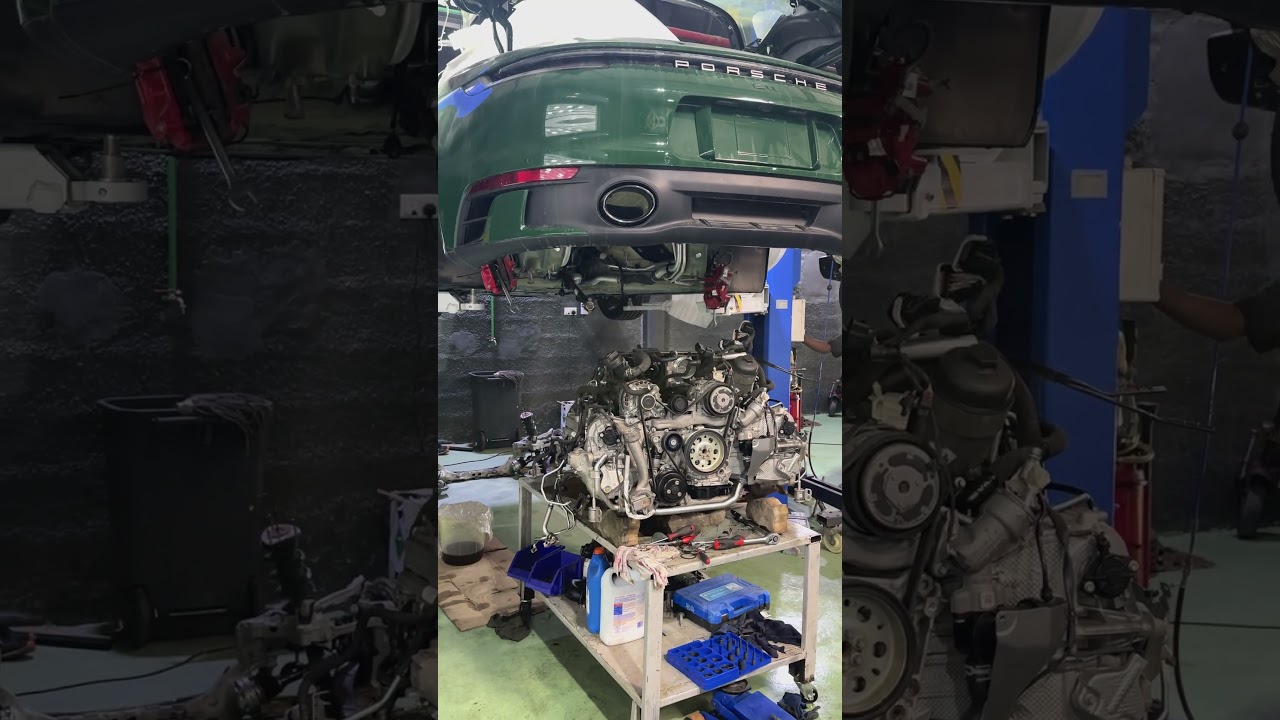 Porsche Flooded Engine 911 