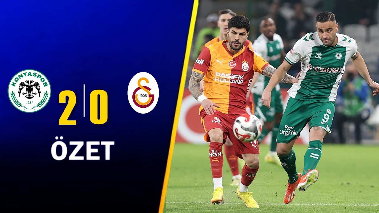 Konyaspor 2-0 Galatasaray | Maç Özeti