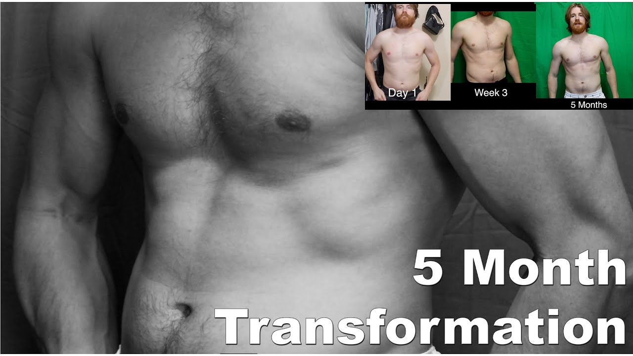 5 Month Physical Transformation Video | Results from Working out 3 Days a Week