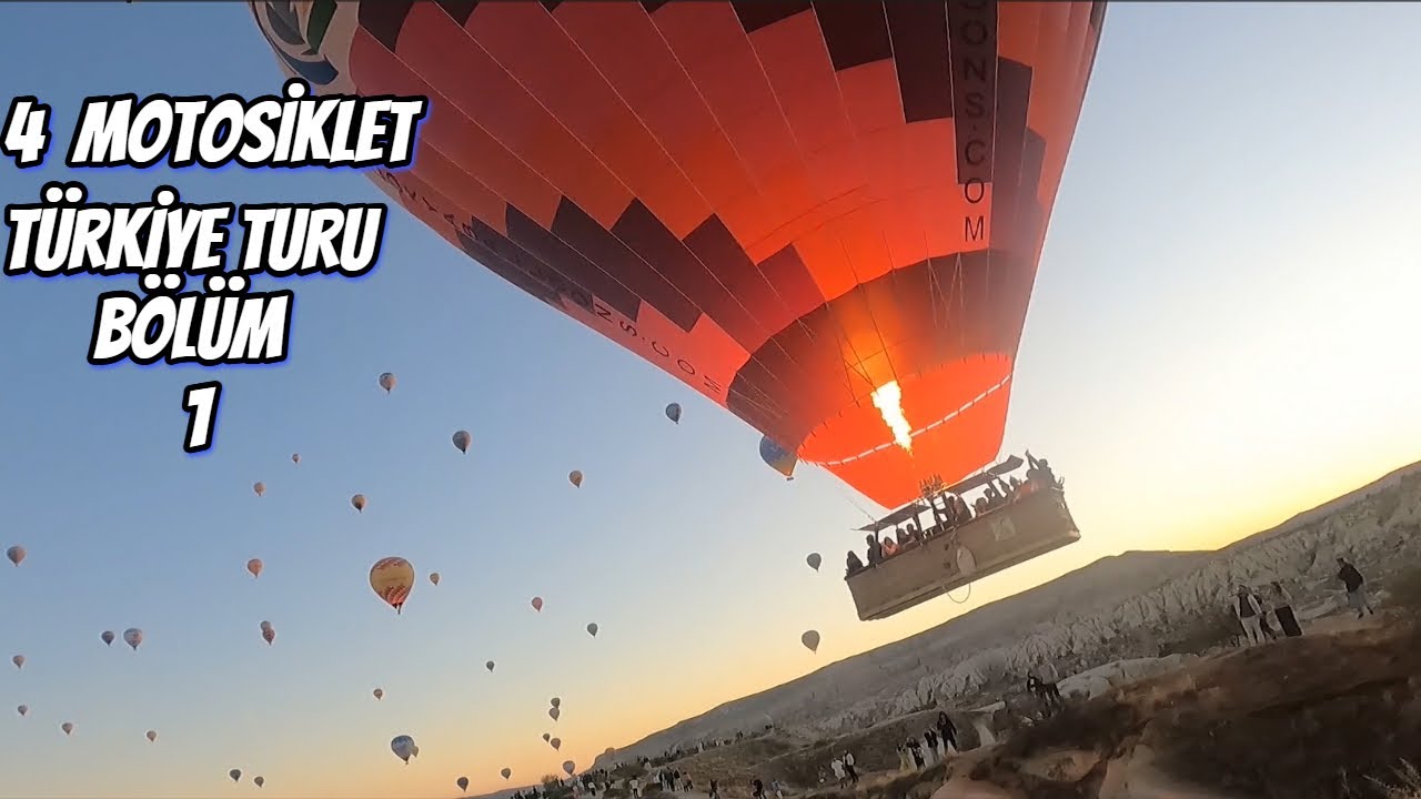 Türkiye Turu Bölüm 1 | Denizli-Konya-Eğirdir-Kapadokya