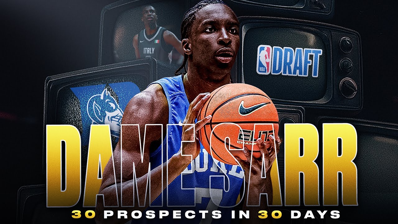 Duke Blue Devils wing Dame Sarr | 30 in 30 | 2026 NBA Draft