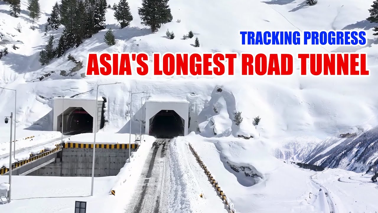 Tracking Progress on Asia's Longest Road Tunnel | Megha Engineering