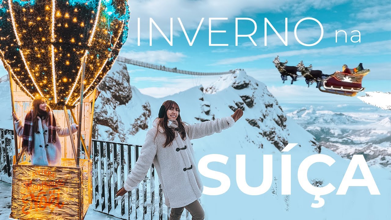 Viagem de Inverno na Suíça • Montreux & Mercado de Natal, Belle Époque e Glacier 3000 | Fer Rebello