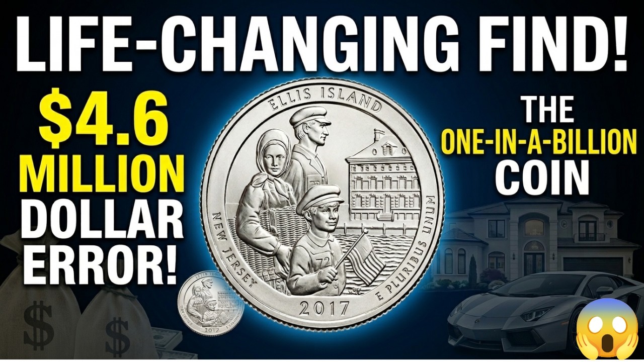 DON'T SPEND IT! The 2017 Ellis Island Quarter Worth MILLIONS! | Coin Spyder