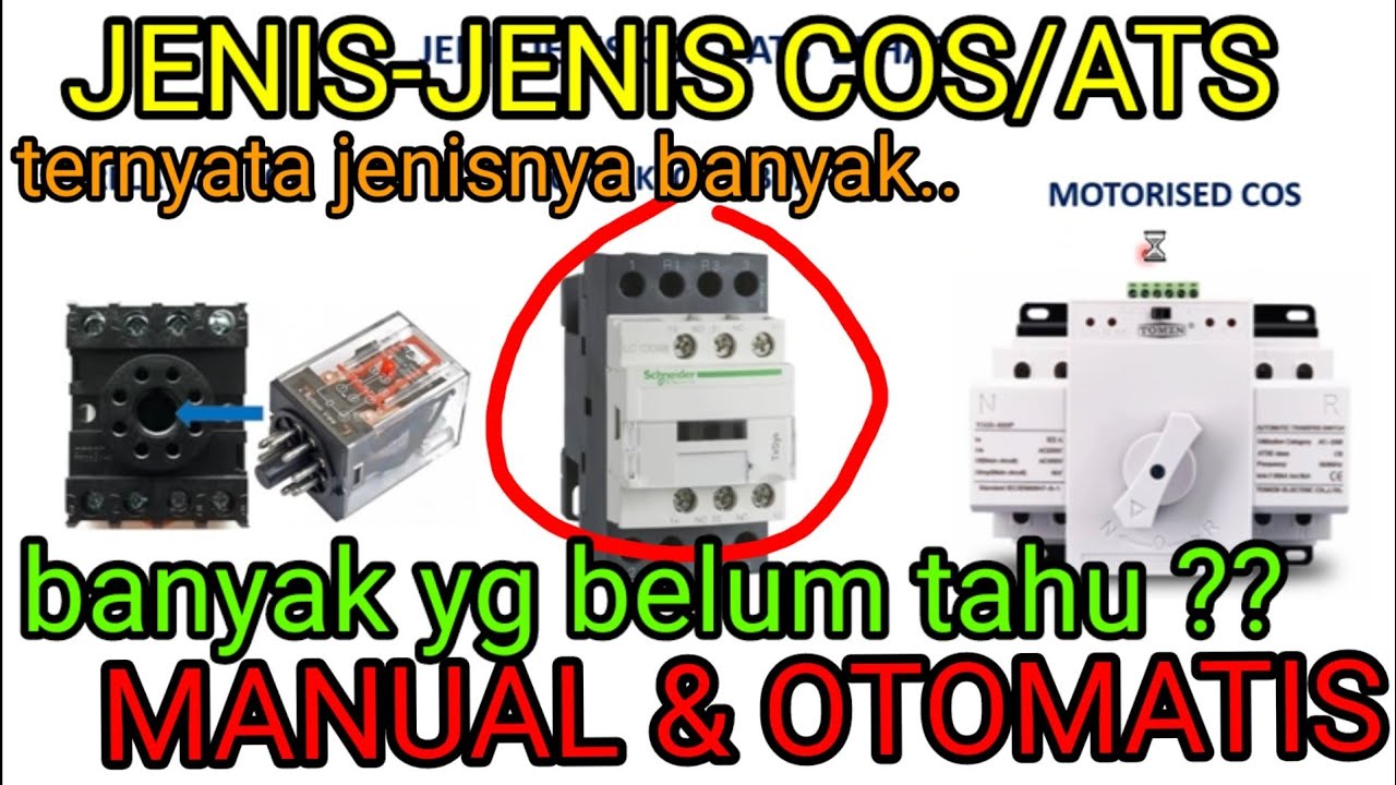 jenis-jenis COS & ATS 1Phasa