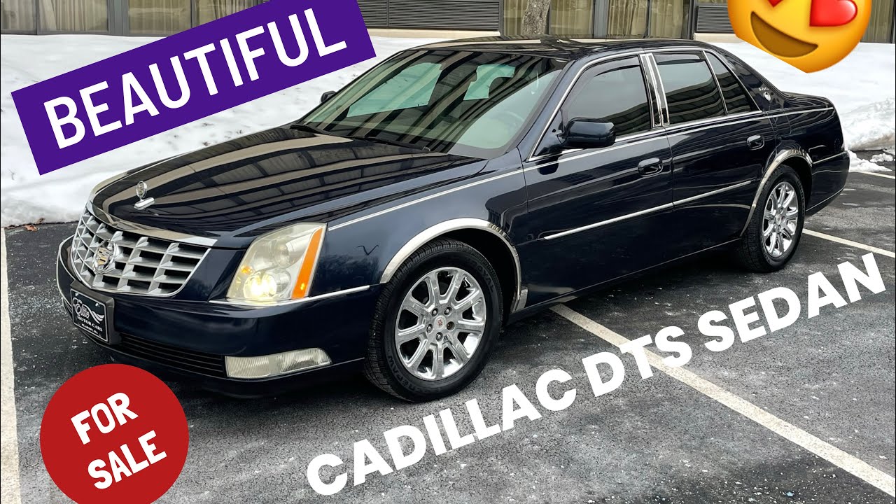 2006 Cadillac DTS Sedan In Navy Blue Serviced And Ready To Be Enjoyed For Sale By Elite Motor Cars