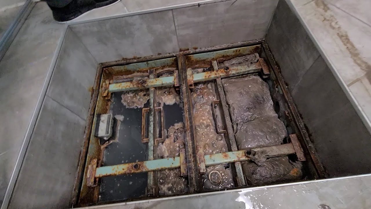 Pet Grooming Shop Commercial Hair Trap Cleaning - FAIL!
