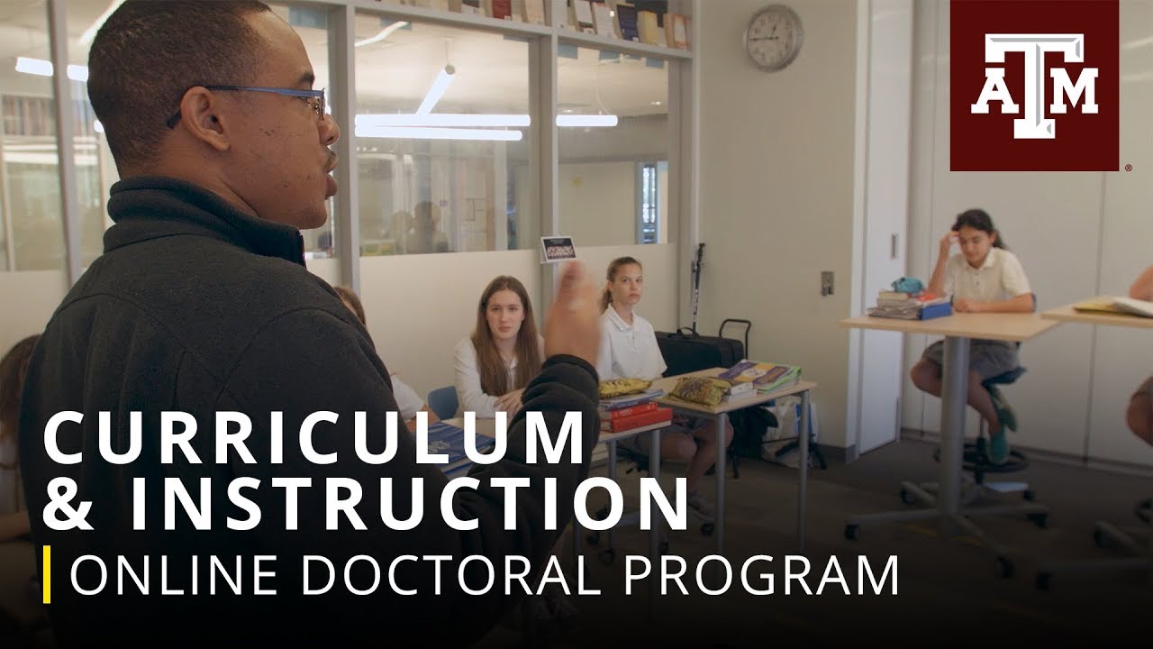 Online Doctoral Program: Curriculum & Instruction