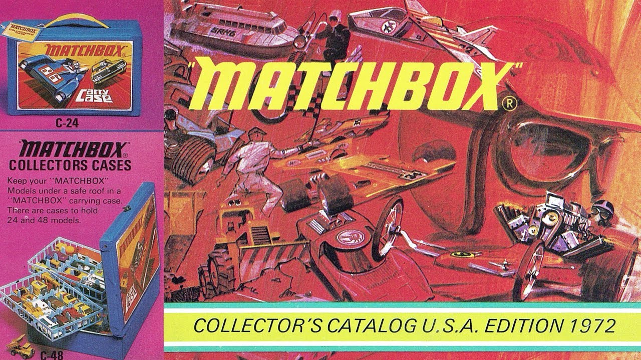 Matchbox Diecast Catalog 1972 presentation #vintage #model #lesney