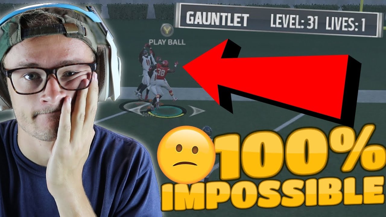 ДОБРО ПОЖАЛОВАТЬ НА УРОВЕНЬ &laquo;ИСПЫТАТЕЛЬНОЕ ИСПОЛНЕНИЕ&raquo; В 100% ИГРЕ... Madden 18 Gauntlet