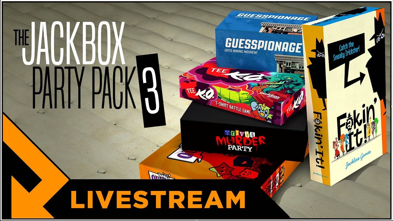 Level Up streamer The Jackbox Party Pack 3
