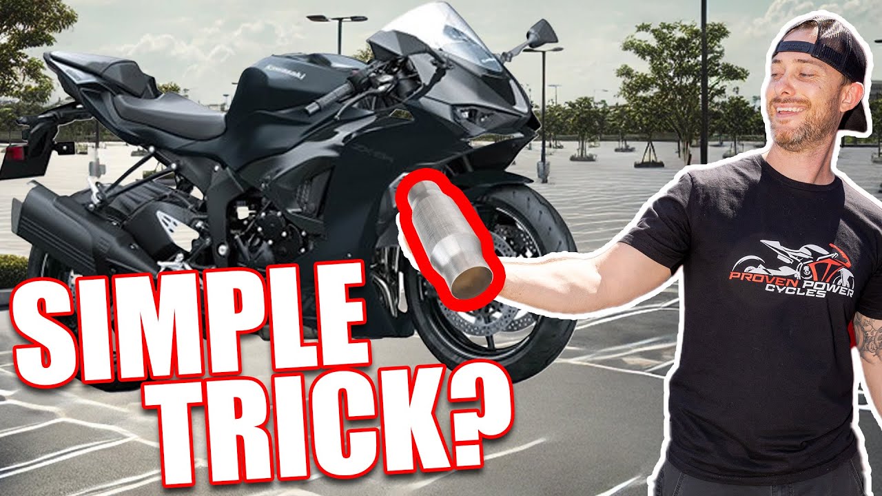 2024 Kawasaki ZX-6R | Drilled Out Catalytic Converter and TUNE!!