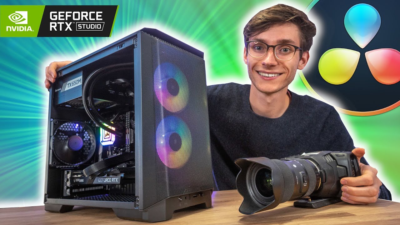 The Perfect Video Editing PC Build For Creators! 😋 (RTX 3060 Ti, Ryzen 5900X) | AD