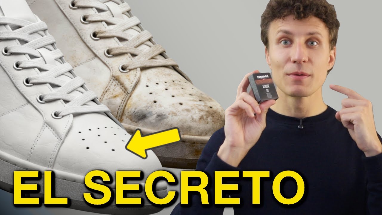 Cómo limpio mis zapatillas blancas Sin Gastar Dinero