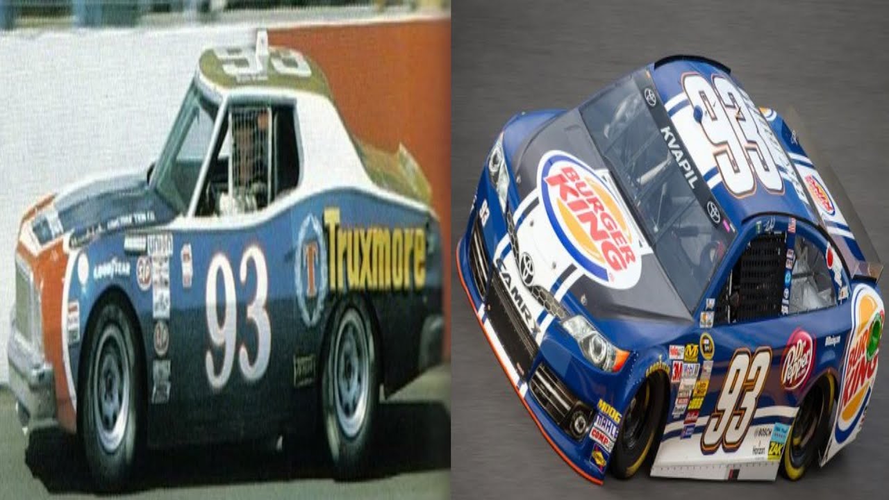 Evolution of the 93 Car in the NASCAR Cup Series