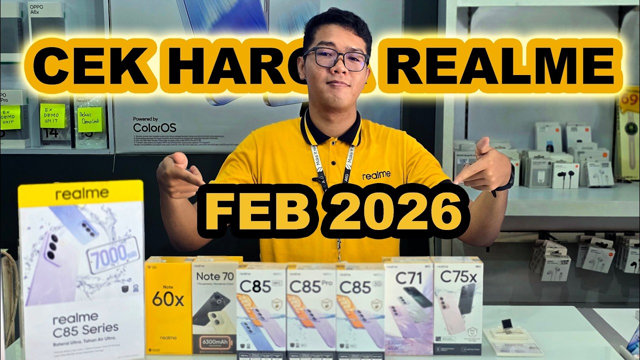 CEK HARGA REALME FEBRUARI 2026 ‼️