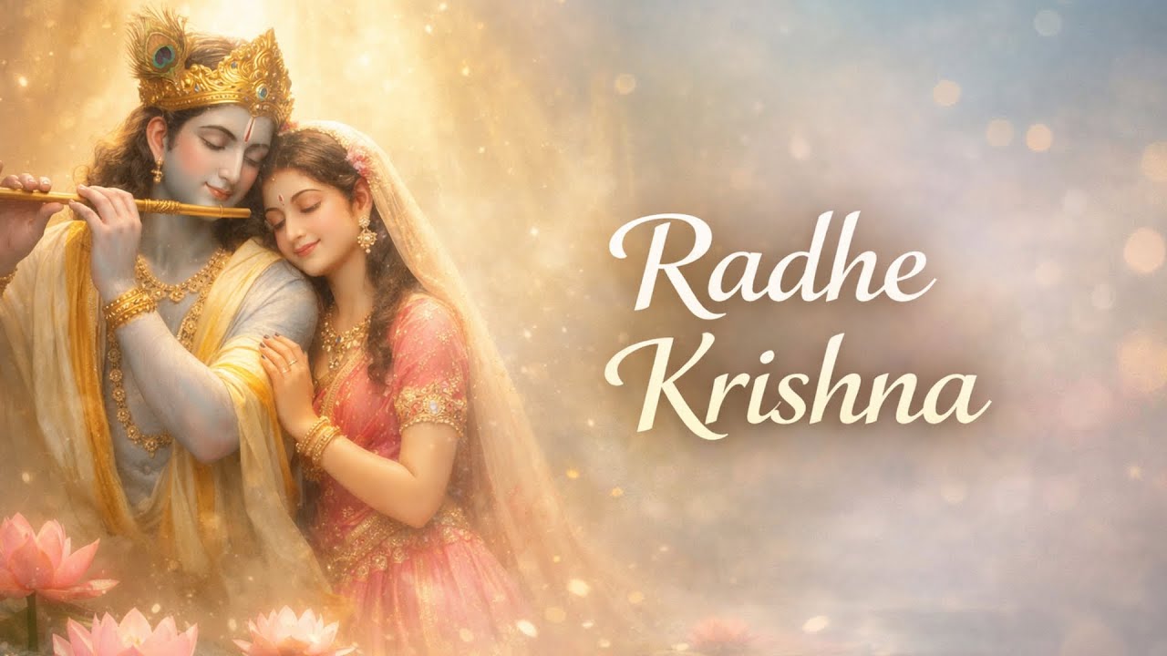 Radhe Krishna Jap 🌸 Peaceful Mantra for Meditation | Calm Mind • Deep Bhakti | राधे राधे कृष्ण कृष्ण