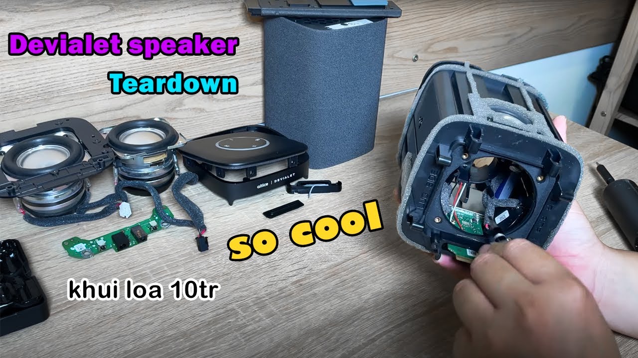 Devialet Teardown 2022 Loa bé tí chục triệu | Loa mắc tiền có gì ?