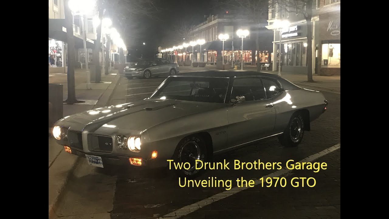 Unveiling the 1970 GTO. #twodrunkbrosgarage #twodrunkbrothersgarage #pontiacgto #pontiac #gto