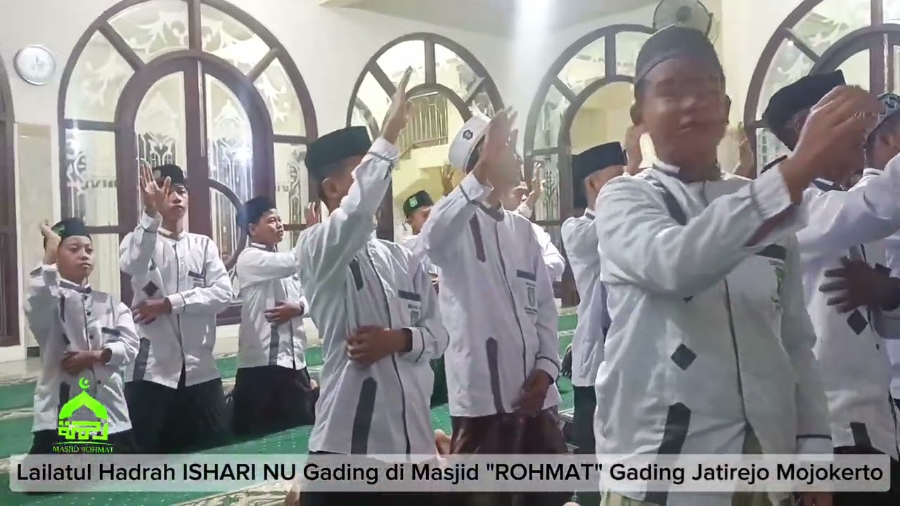 LAILATUL HADRAH ISHARI NU RANTING GADING DI MASJID ROHMAT GADING