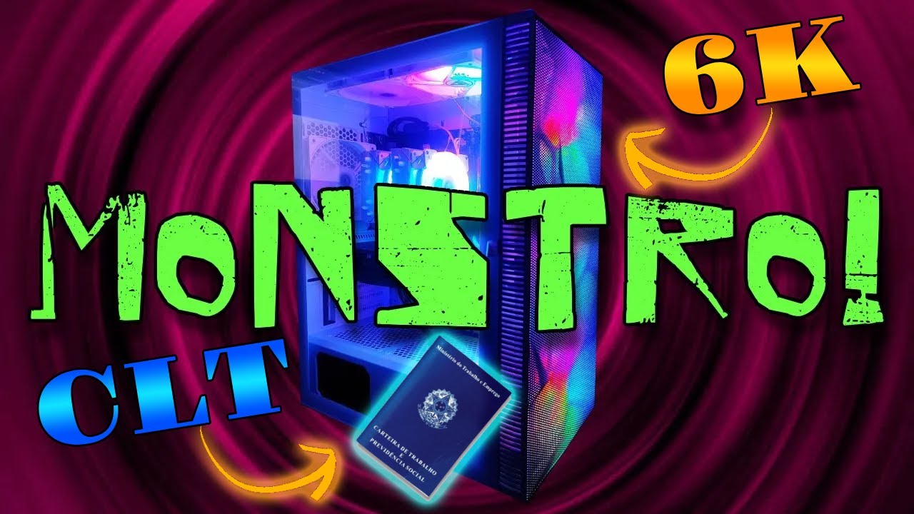 MONTEI MEU PRIMEIRO PC GAMER! (2025) INACREDIT&Aacute;VEL!