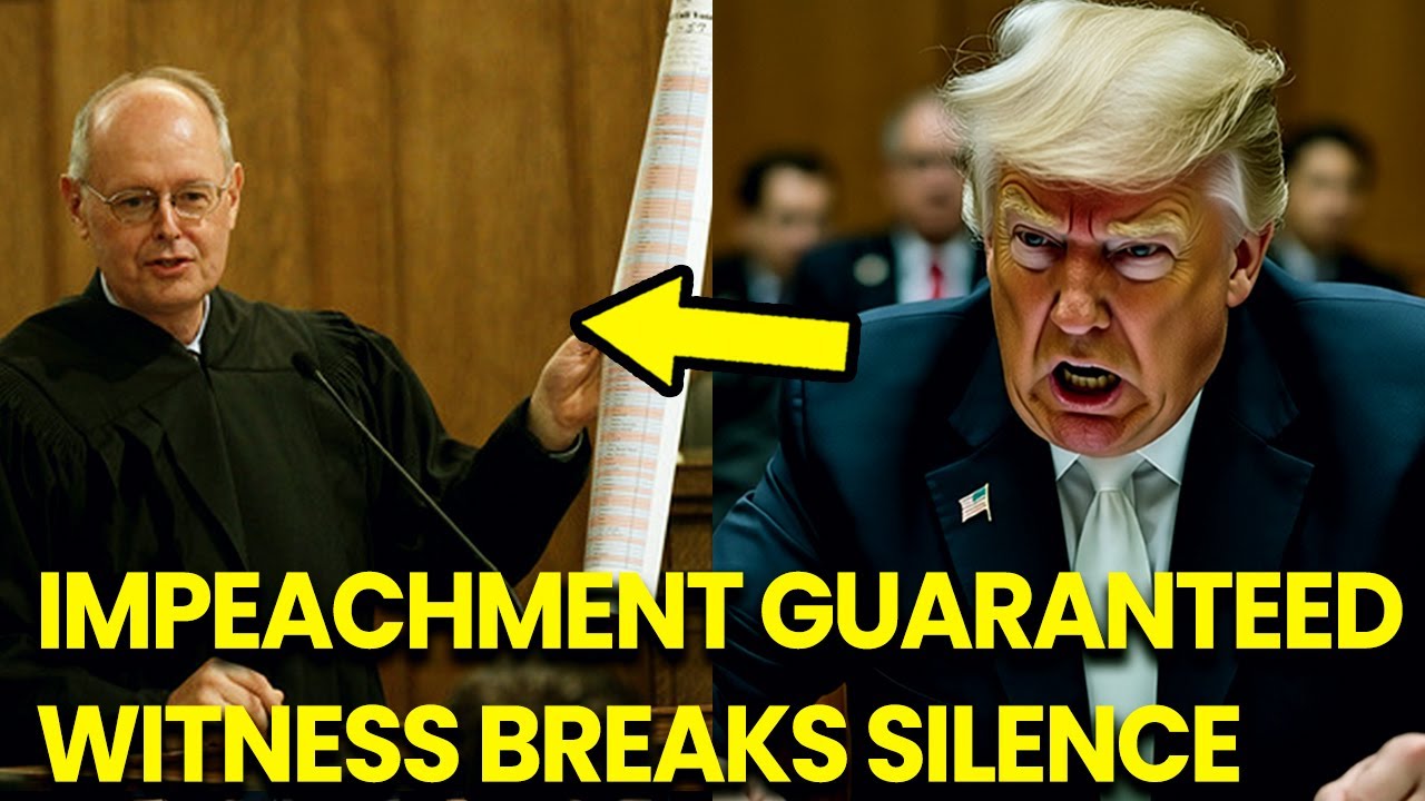 Trump IMPEACHMENT GUARANTEED as EPSTEIN Witness BREAKS Silence!!