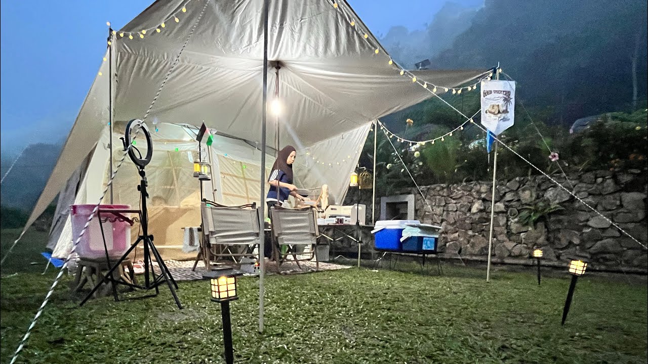 3D2N camping | konunukan garden & campsite kundasang FAMILY CAMPING VLOG tempat menarik di kundasang