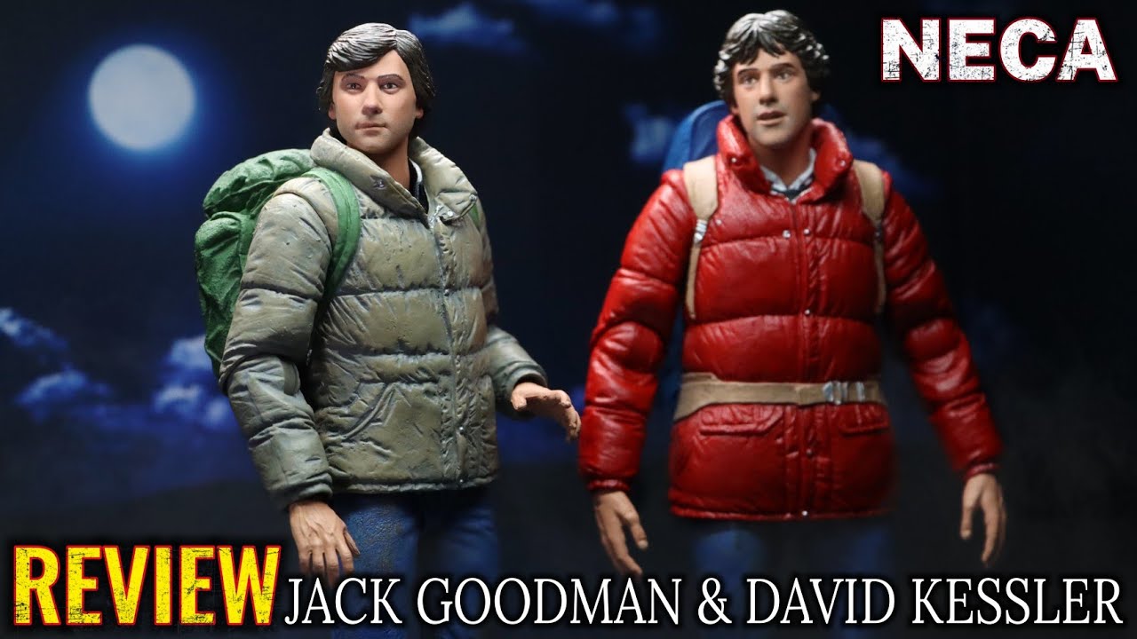 NECA JACK GOODMAN AND DAVID KESSLER ULTIMATE FIGURES REVIEW. AN AMERICAN WEREWOLF IN LONDON