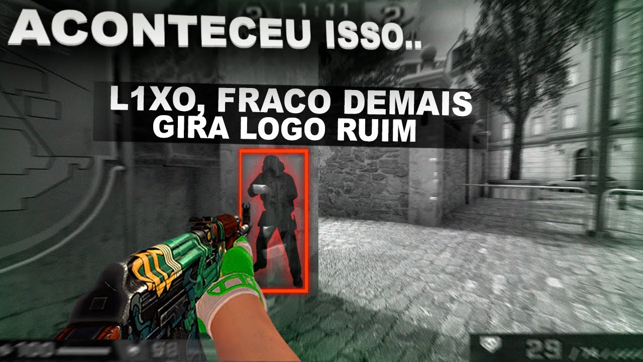 Ele me chamou de HACK e me XINGOU a partida toda, mas ele não esperava por isso...