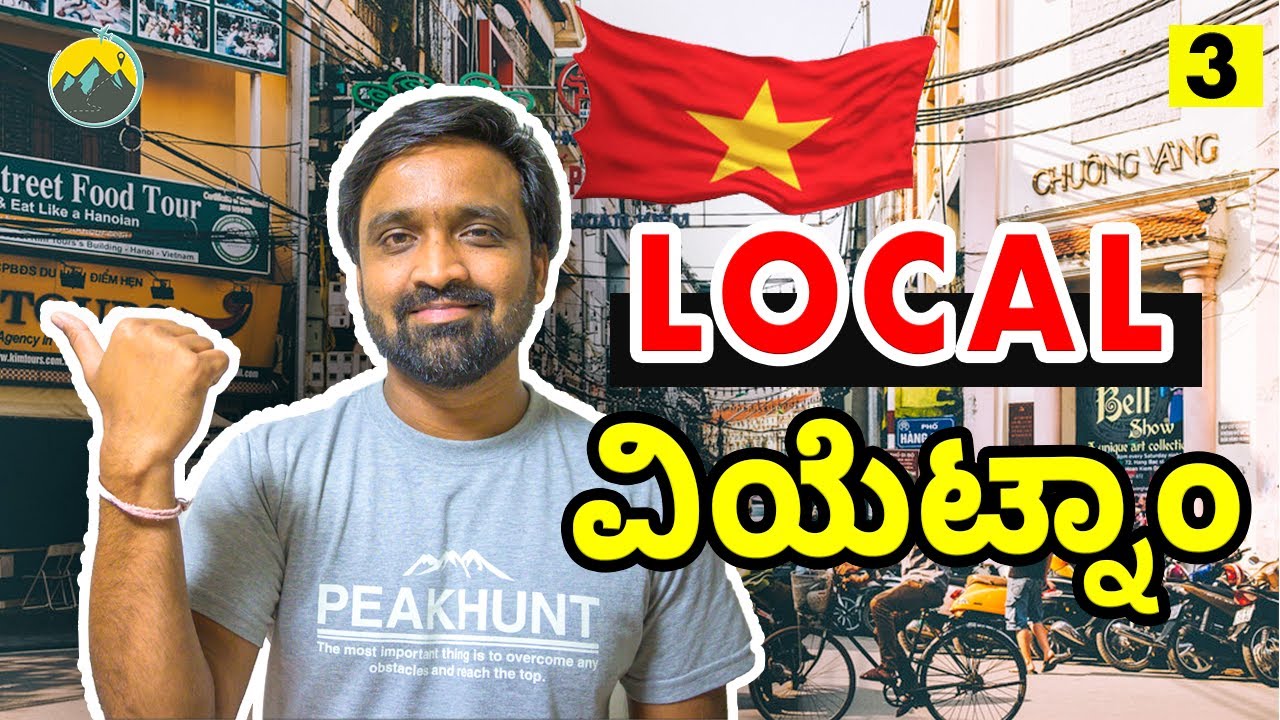 LOCAL CRAZY VIETNAM 😱😱 | HANOI | Vietnam Kannada Vlog | Vietnam Travel Kannada | Kannada Travel Vlog