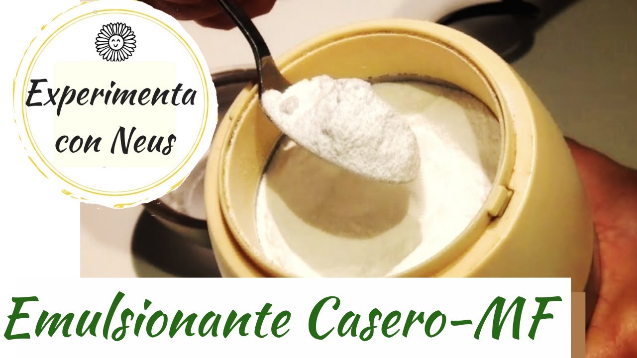 Elabora tu Emulsionante Casero MF. Sodium Stearoyl Lactylate.