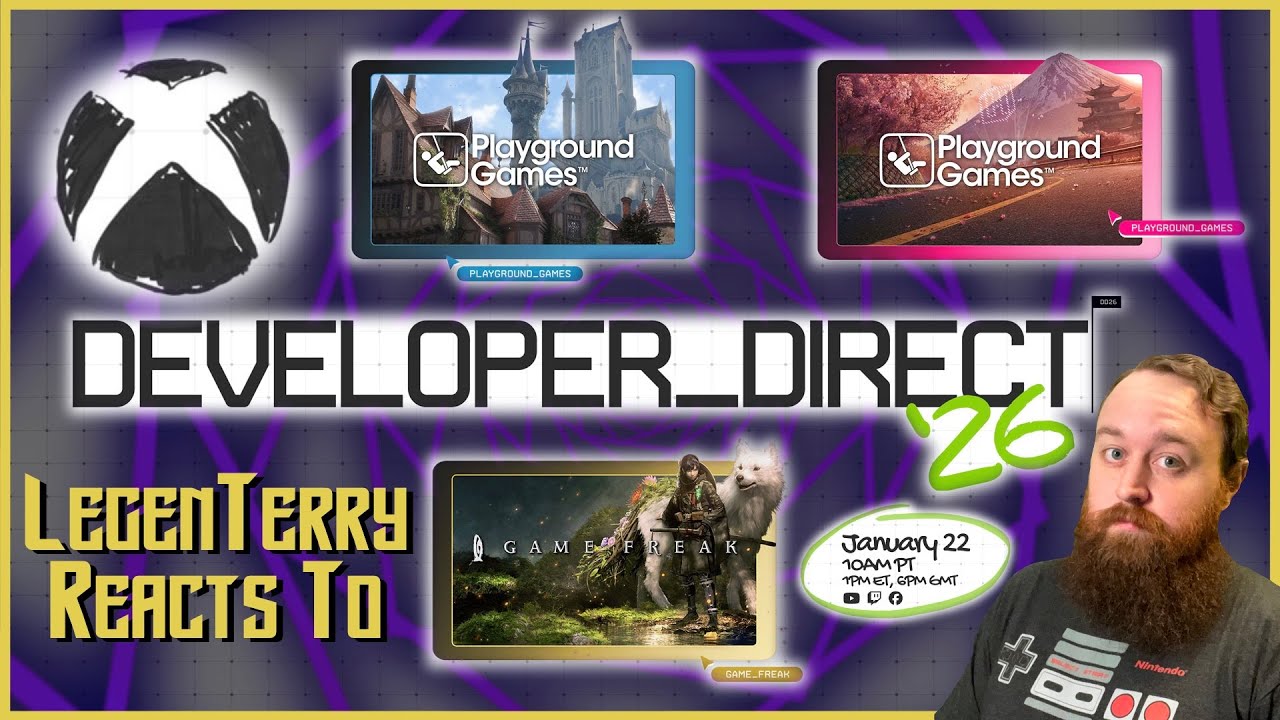 LegenTerry Reacts - Xbox Developer Direct (January 22nd, 2026)
