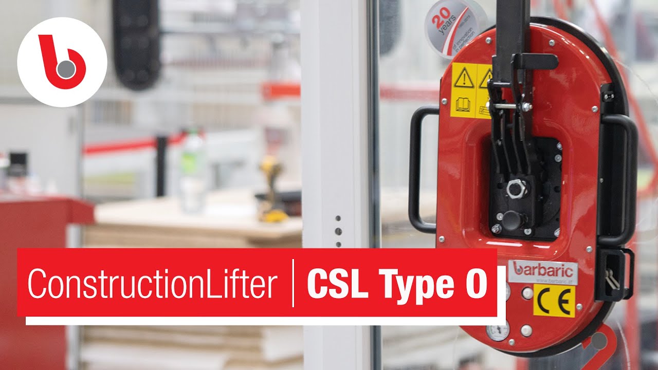 Barbaric Construction Lifter CSL Type O // 250 kg // Our universal lifter for construction site use