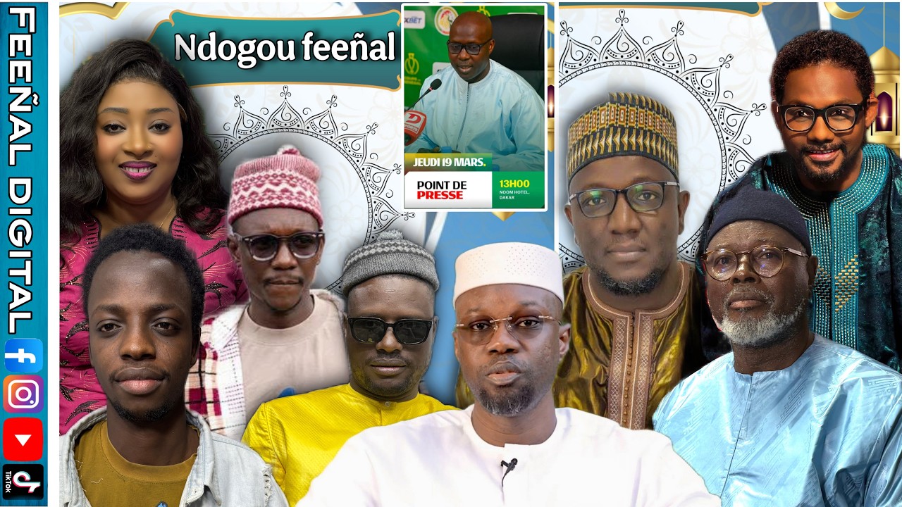 🛑EN DIRECT – NDOGOU FEEÑAL AVEC Lamigniou darou Ndiaye Touba et Lamignou saloum 