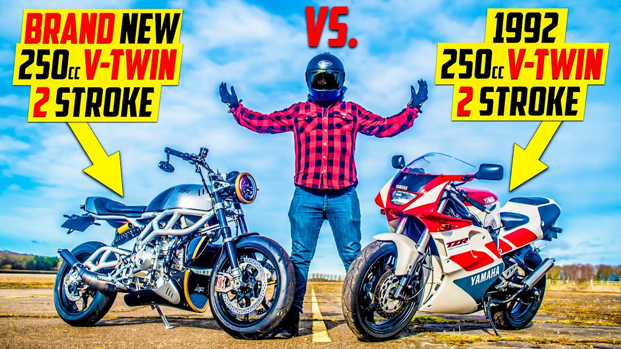 The World's Most Advanced 2 Stroke vs Retro 250cc V-Twin