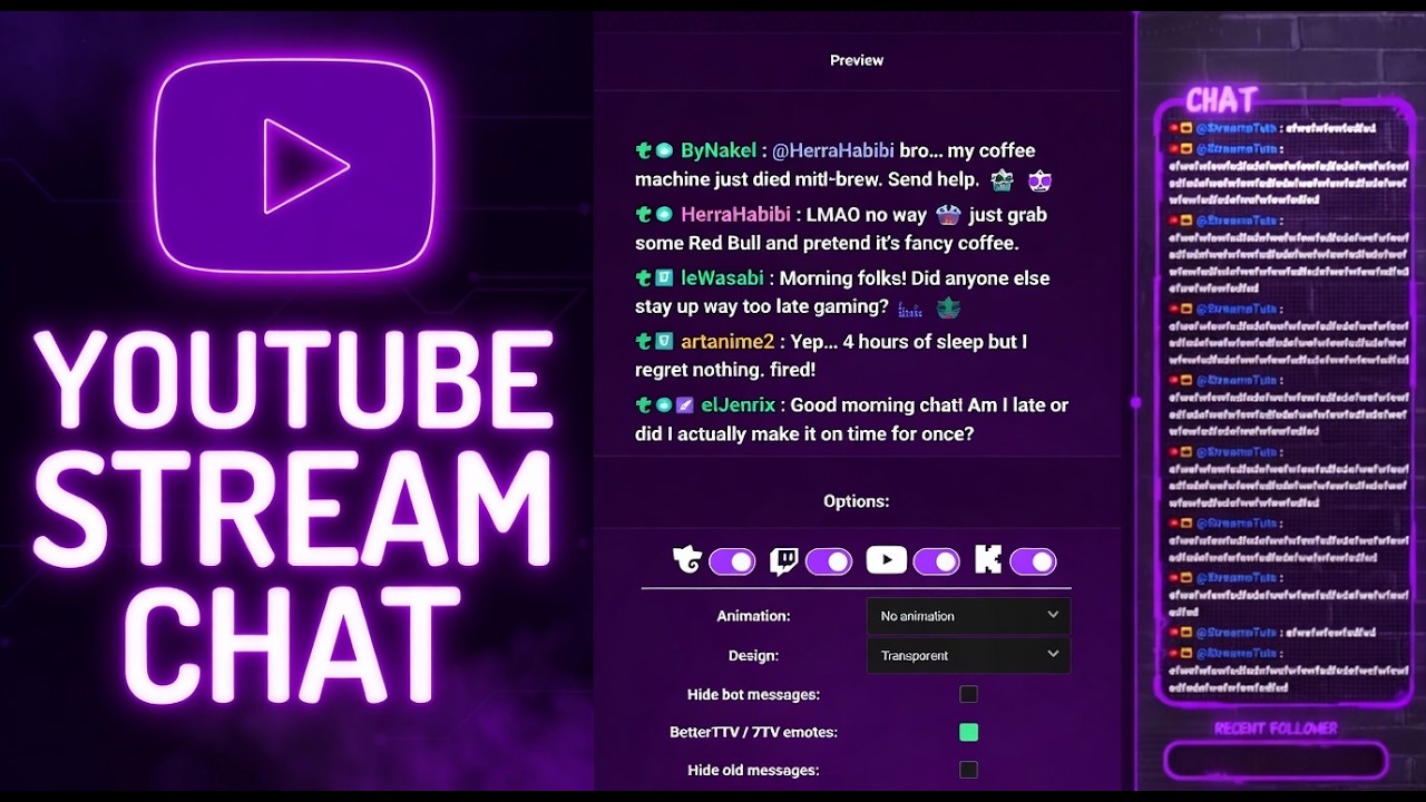 Как добавить чат YouTube в трансляцию с помощью Botrix